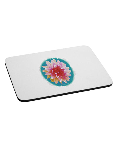 Watercolor Flower Mousepad-TooLoud-White-Davson Sales