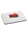 Pro Beer Runner Woman Mousepad-TooLoud-White-Davson Sales