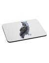 Great Horned Owl Photo Mousepad-TooLoud-White-Davson Sales