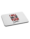 I Will Ctrl X You Mousepad-TooLoud-White-Davson Sales