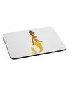 Mermaid Design - Yellow Mousepad-TooLoud-White-Davson Sales