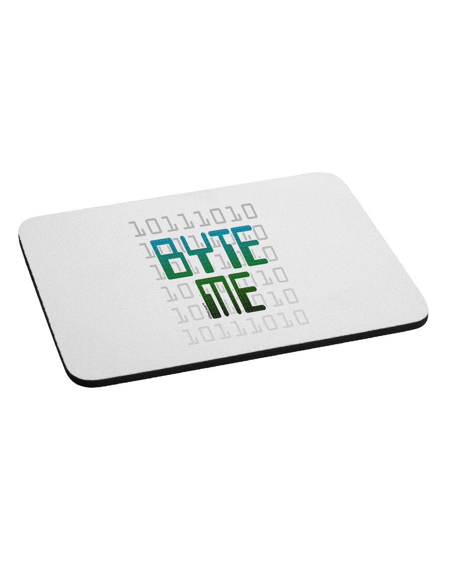 Byte Me Mousepad-TooLoud-White-Davson Sales