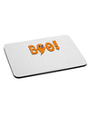 Cute Boo Text Orange Mousepad-TooLoud-White-Davson Sales