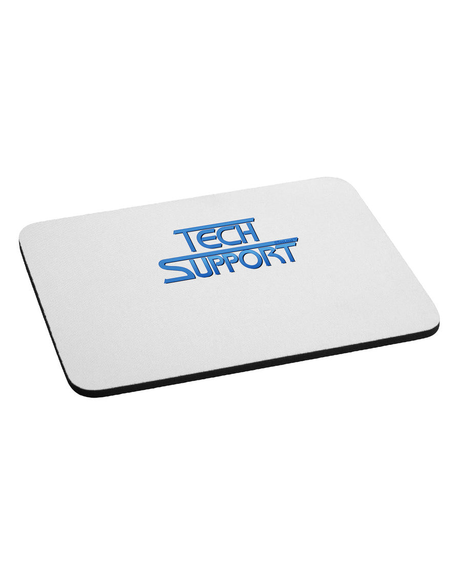 Tech Support Logo Mousepad by TooLoud-TooLoud-White-Davson Sales