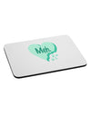 Meh Candy Heart Green - Valentines Day Mousepad by TooLoud-TooLoud-White-Davson Sales