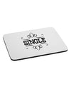 Single Mousepad by TooLoud-TooLoud-White-Davson Sales