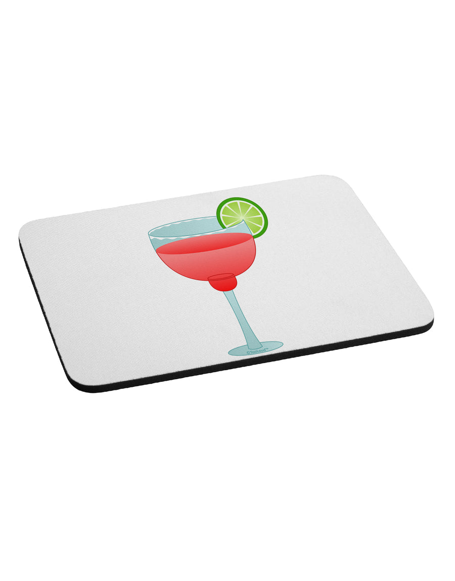 Red Margarita with Lime - Cinco de Mayo Mousepad by TooLoud-TooLoud-White-Davson Sales