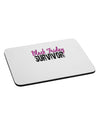 Black Friday Survivor Mousepad-TooLoud-White-Davson Sales