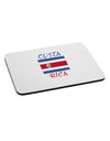 Costa Rica Flag Mousepad-TooLoud-White-Davson Sales