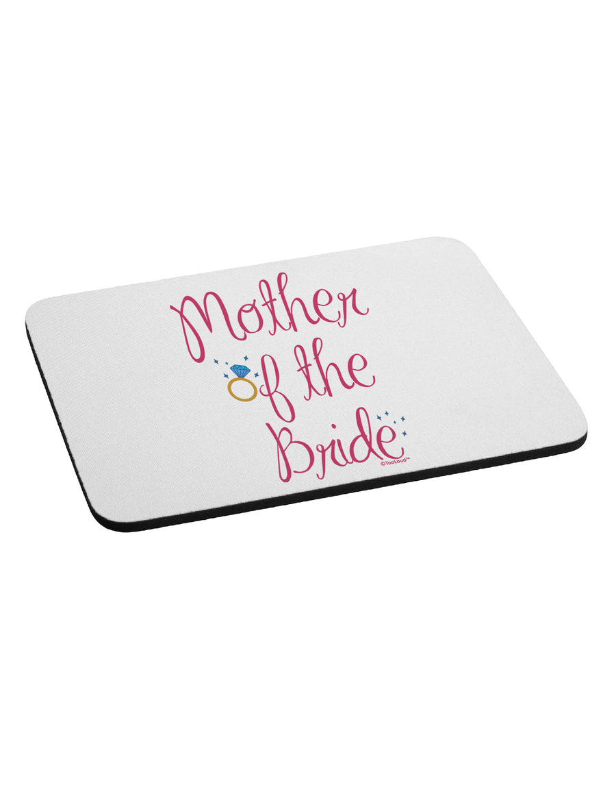 Mother of the Bride - Diamond - Color Mousepad-TooLoud-White-Davson Sales