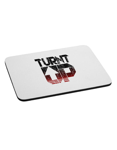 TooLoud Turnt Up Distressed Mousepad-TooLoud-White-Davson Sales