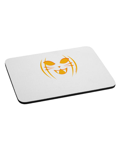 Cat-O-Lantern Mousepad-TooLoud-White-Davson Sales