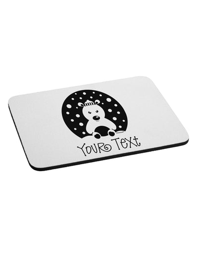 Personalized Matching Polar Bear Family Design - Your Text Mousepad-TooLoud-White-Davson Sales