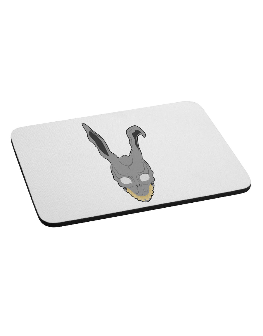Scary Bunny Face Mousepad-TooLoud-White-Davson Sales