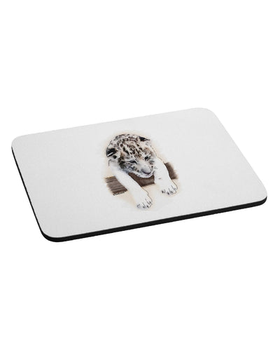 Leopard Cub Mousepad-TooLoud-White-Davson Sales