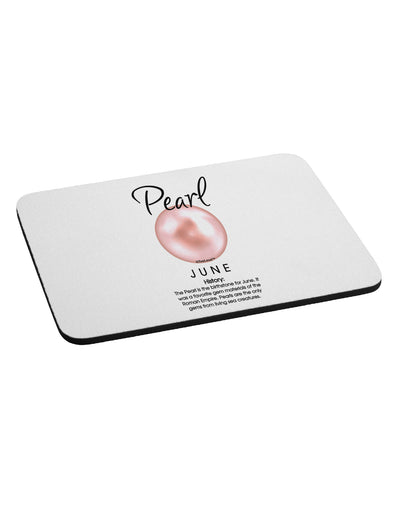 Birthstone Pearl Mousepad by TooLoud-TooLoud-White-Davson Sales