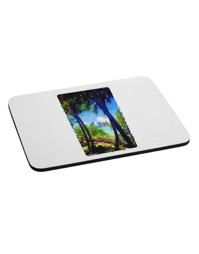 TooLoud Tropical Skyline Mousepad-TooLoud-White-Davson Sales