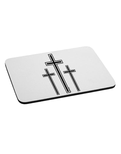 Three Cross Design - Easter Mousepad by TooLoud-TooLoud-White-Davson Sales