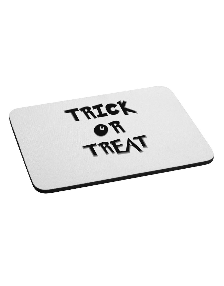 Trick or Treat Halloween Pumpkin Mousepad-TooLoud-White-Davson Sales