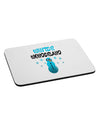 Winter Wonderland Snowman Mousepad-TooLoud-White-Davson Sales