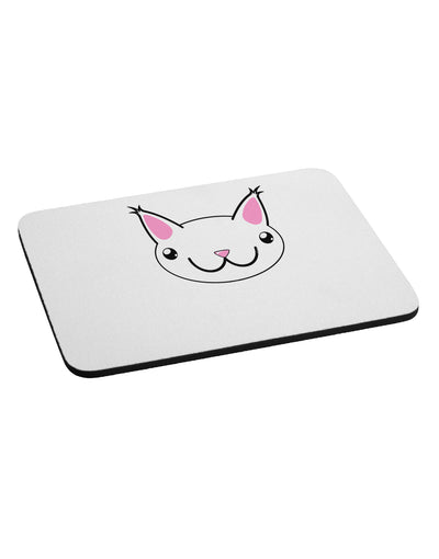 Kyu-T Head - Day Kawa the Cute Critter Mousepad-TooLoud-White-Davson Sales