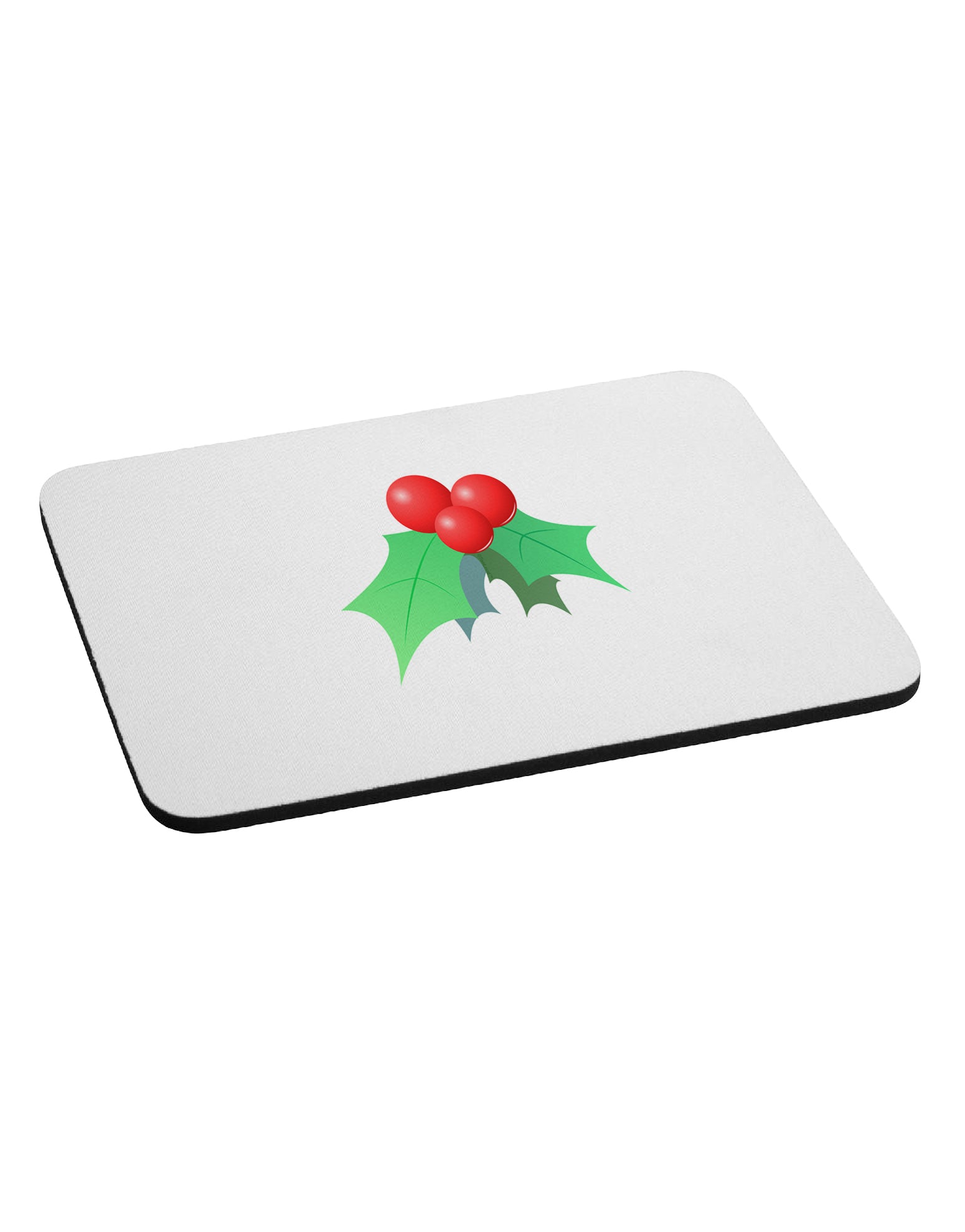 Mistletoe Christmas Design Mousepad-TooLoud-White-Davson Sales