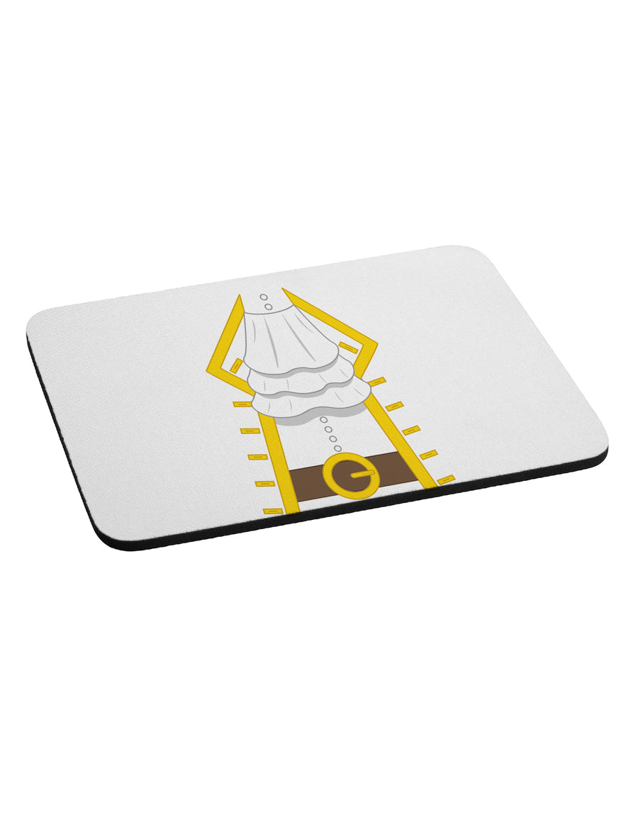 Pirate Captain Costume Gold Mousepad-TooLoud-White-Davson Sales