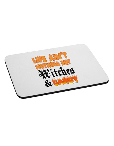 TooLoud Witches and Candy Color Mousepad-TooLoud-White-Davson Sales