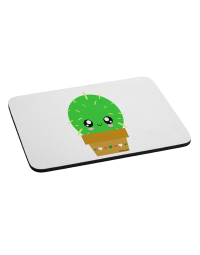 Cute Cactus Design Mousepad by TooLoud-TooLoud-White-Davson Sales