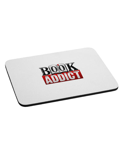 Book Addict Mousepad-TooLoud-White-Davson Sales