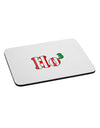 Ho Ho Ho Math Christmas Mousepad-TooLoud-White-Davson Sales