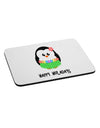 Happy Huladays Holiday Penguin - Christmas Mousepad-TooLoud-White-Davson Sales