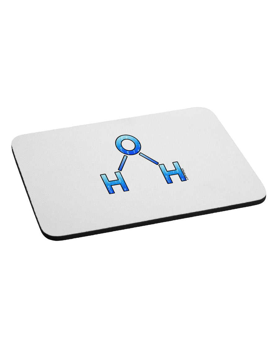 Water Molecule Mousepad by TooLoud-TooLoud-White-Davson Sales