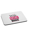 Wife Mom Boss Mousepad-TooLoud-White-Davson Sales