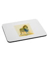 Lion Watercolor 1 Mousepad-TooLoud-White-Davson Sales