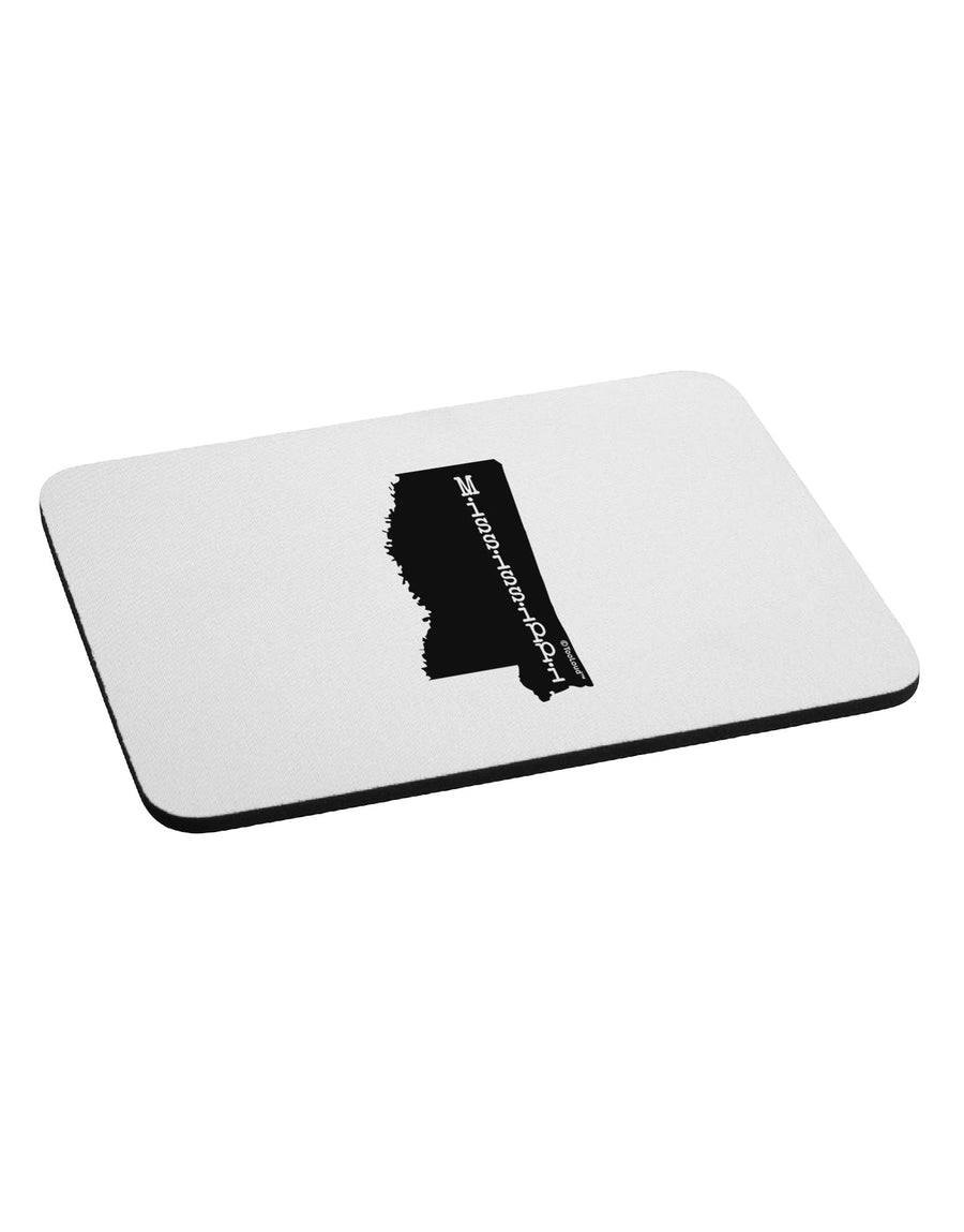 Mississippi - United States Shape Mousepad-TooLoud-White-Davson Sales