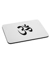 Om Symbol Mousepad-TooLoud-White-Davson Sales