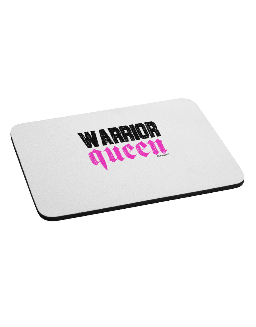 TooLoud Warrior Queen Pink Script Mousepad-TooLoud-White-Davson Sales