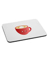 Cute Christmas Drink Eggnog Mousepad-TooLoud-White-Davson Sales