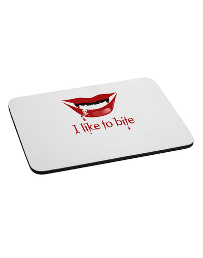 Like to Bite Mousepad-TooLoud-White-Davson Sales