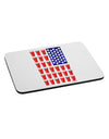 Beer Pong Flag Mousepad-TooLoud-White-Davson Sales