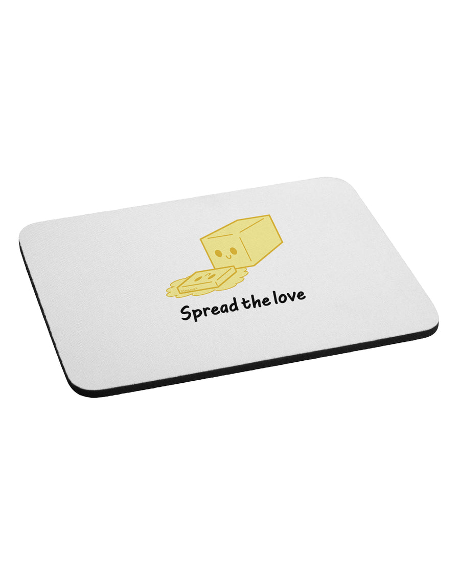 Butter - Spread the Love Mousepad-TooLoud-White-Davson Sales