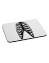 Human Skeleton Bones Ribcage Inverted Mousepad-TooLoud-White-Davson Sales