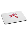 Republican Jersey 16 Mousepad-TooLoud-White-Davson Sales