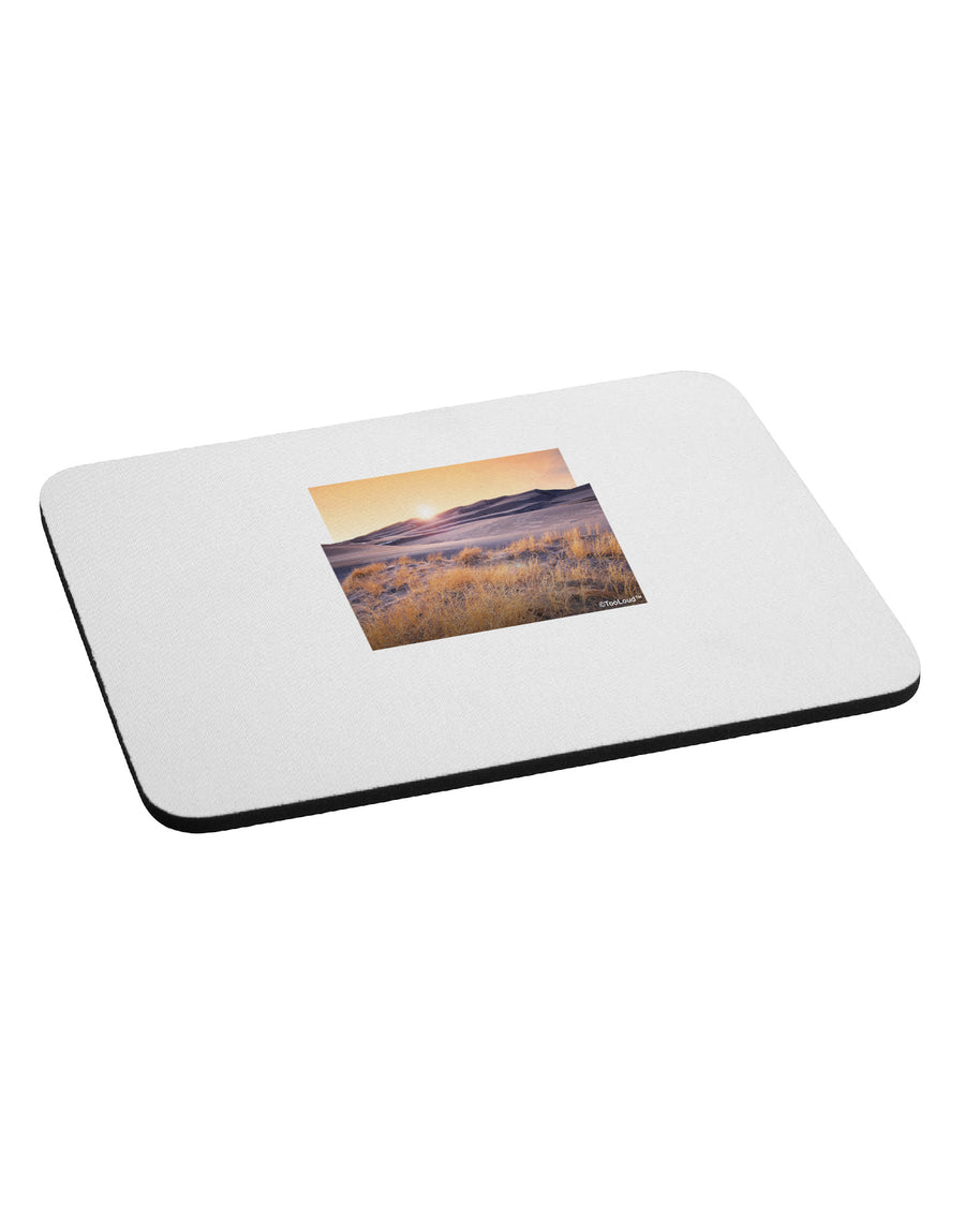 Colorado Sand Dunes Cutout Mousepad-TooLoud-White-Davson Sales