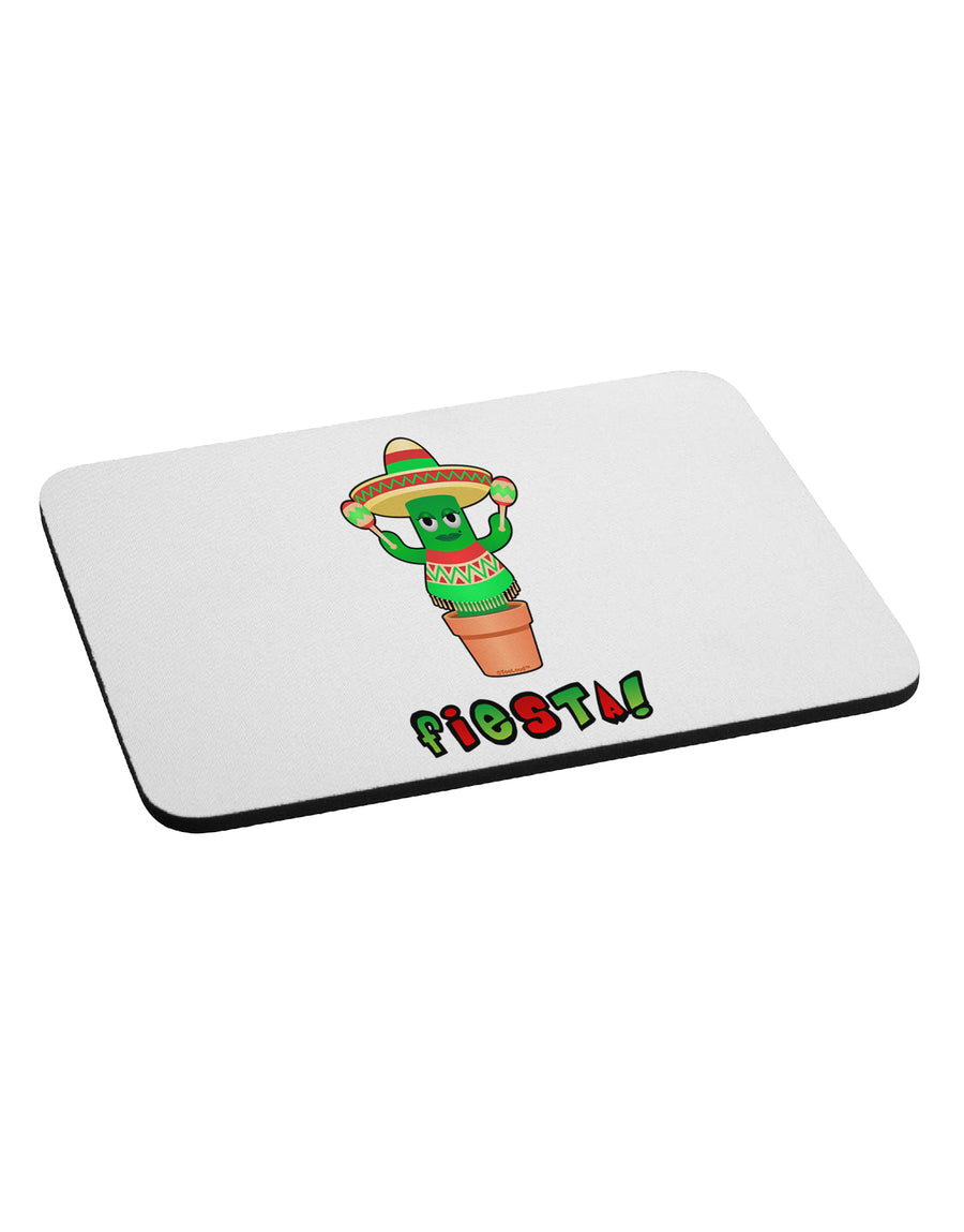 Fiesta Cactus Poncho Text Mousepad by TooLoud-TooLoud-White-Davson Sales