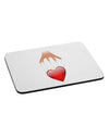 Heart on Puppet Strings Mousepad-TooLoud-White-Davson Sales