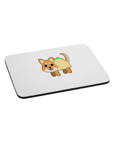 Cute Taco Dog Mousepad-TooLoud-White-Davson Sales