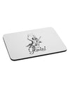 Gemini Illustration Mousepad-TooLoud-White-Davson Sales