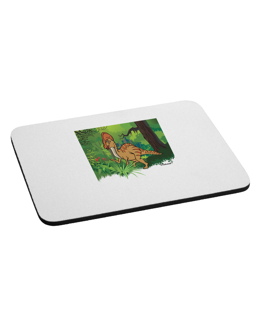 Parasaurolophus Walkeri - Without Name Mousepad by TooLoud-TooLoud-White-Davson Sales